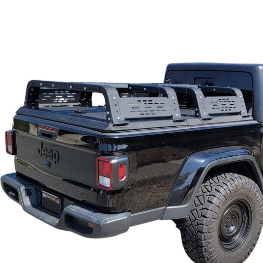 Chassis Unlimited Inc. Motor Vehicle Parts THORAX BED RACK SYSTEM- FITS DIAMOND BACK COVERS 2020-2022 JEEP GLADIATOR