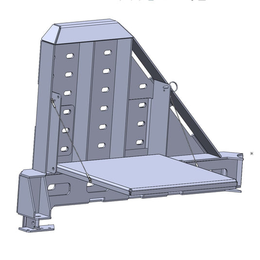 Chassis Unlimited Inc. SWING OUT BUMPER FOLDING TABLE