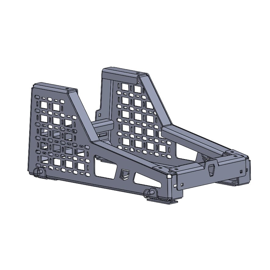 Chassis Unlimited Inc. Tactical Series Bed-Mount Spare Tire Carrier
