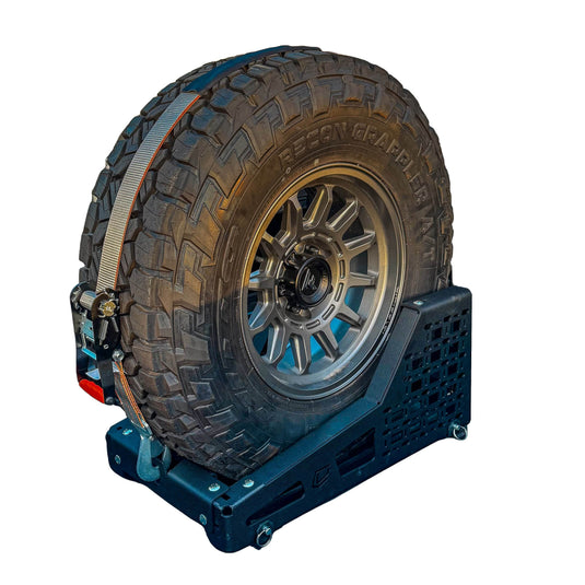 Chassis Unlimited Inc. Tactical Series Bed-Mount Spare Tire Carrier