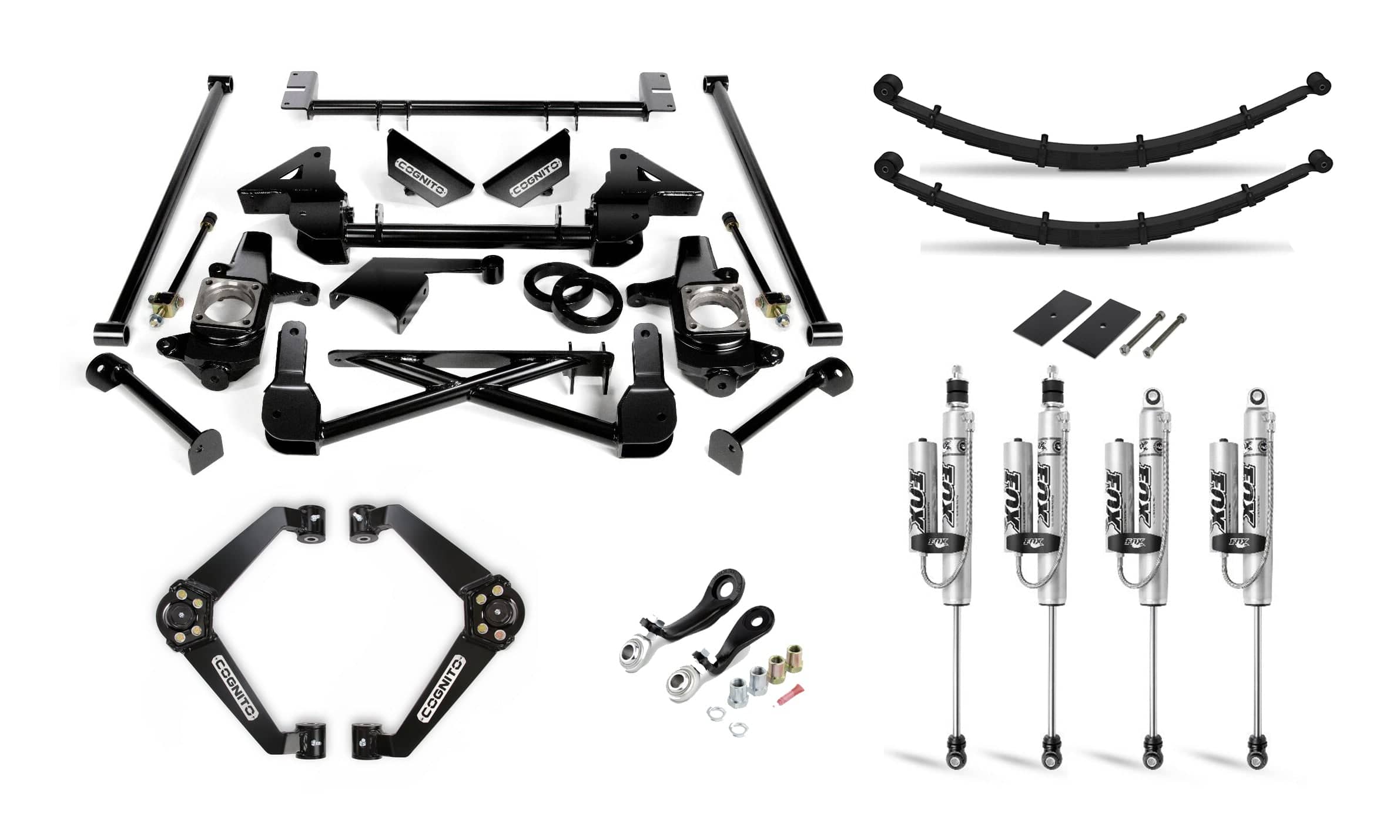 Cognito Motorsports Truck Cognito 7-Inch Premier Lift Kit With Fox 2.0 PSRR Shocks For 1-13 2500 Suburban/2500 Yukon XL 2WD/4WD