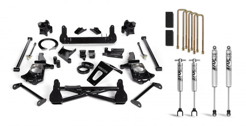 Cognito Motorsports Truck Cognito 7-Inch Standard Lift Kit with Fox PSMT 2.0 Shocks for 11-19 Silverado/Sierra 2500/3500 2WD/4WD Stabilitrak