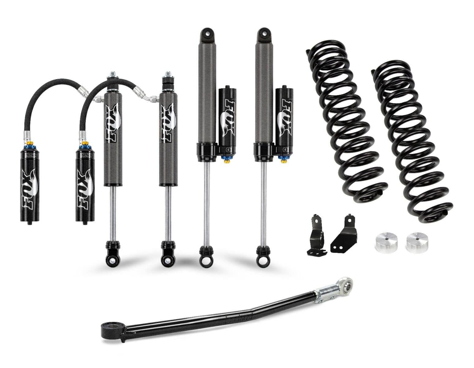 Cognito Motorsports Truck Suspension 2-Inch Elite Leveling Kit with Fox FSRR 2.5 for 17-23 Ford Super Duty F-450 Trucks Cognito Motorsports Truck