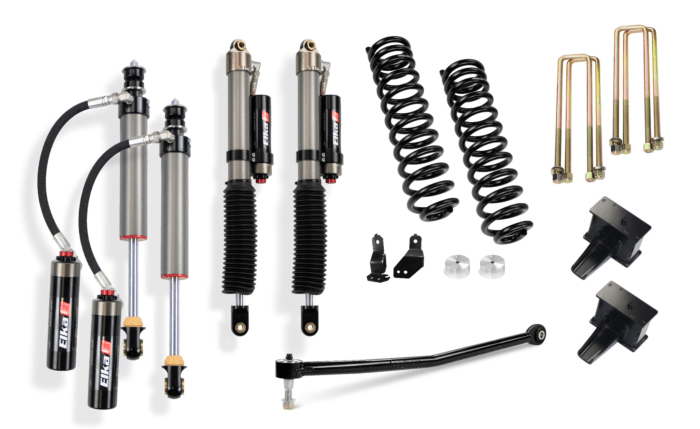 Cognito Motorsports Truck Suspension 3-Inch Elite Lift Kit with Elka 2.5 Remote Reservoir Shocks for 20-23 Ford F-250/F-350 4WD Cognito Motorsports Truck