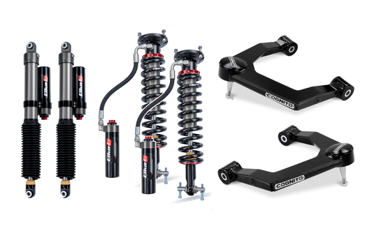 Cognito Motorsports Truck Suspension Cognito 1-Inch Elite Leveling Kit With Elka 2.5 Shocks for 19-22 Silverado Trail Boss/Sierra AT4 1500 4WD