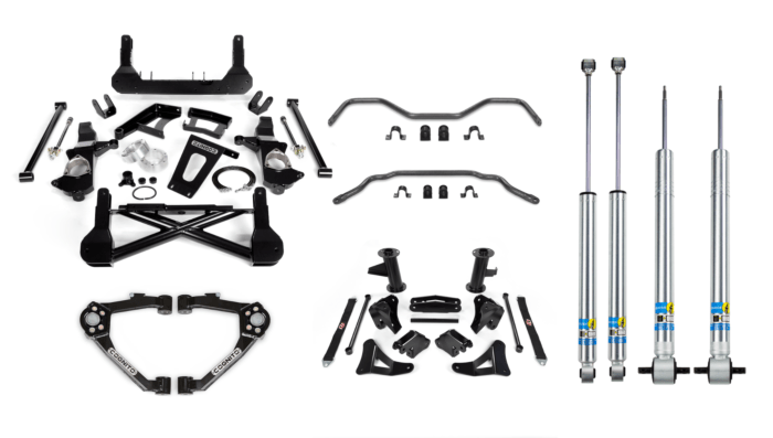 Cognito Motorsports Truck Suspension Cognito 10-Inch Performance Lift Kit with Bilstein 5100 Series Shocks For 14-18 Suburban 1500/Yukon XL 1500 2WD/4WD With OEM Aluminum/ Stamped Steel Upper Control Arms