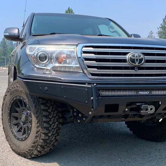 Load image into Gallery viewer, Dissent Off-Road Armor Low Profile Modular Front Bumper / 200 Series Land Cruiser (08-21) / Dissent Offroad
