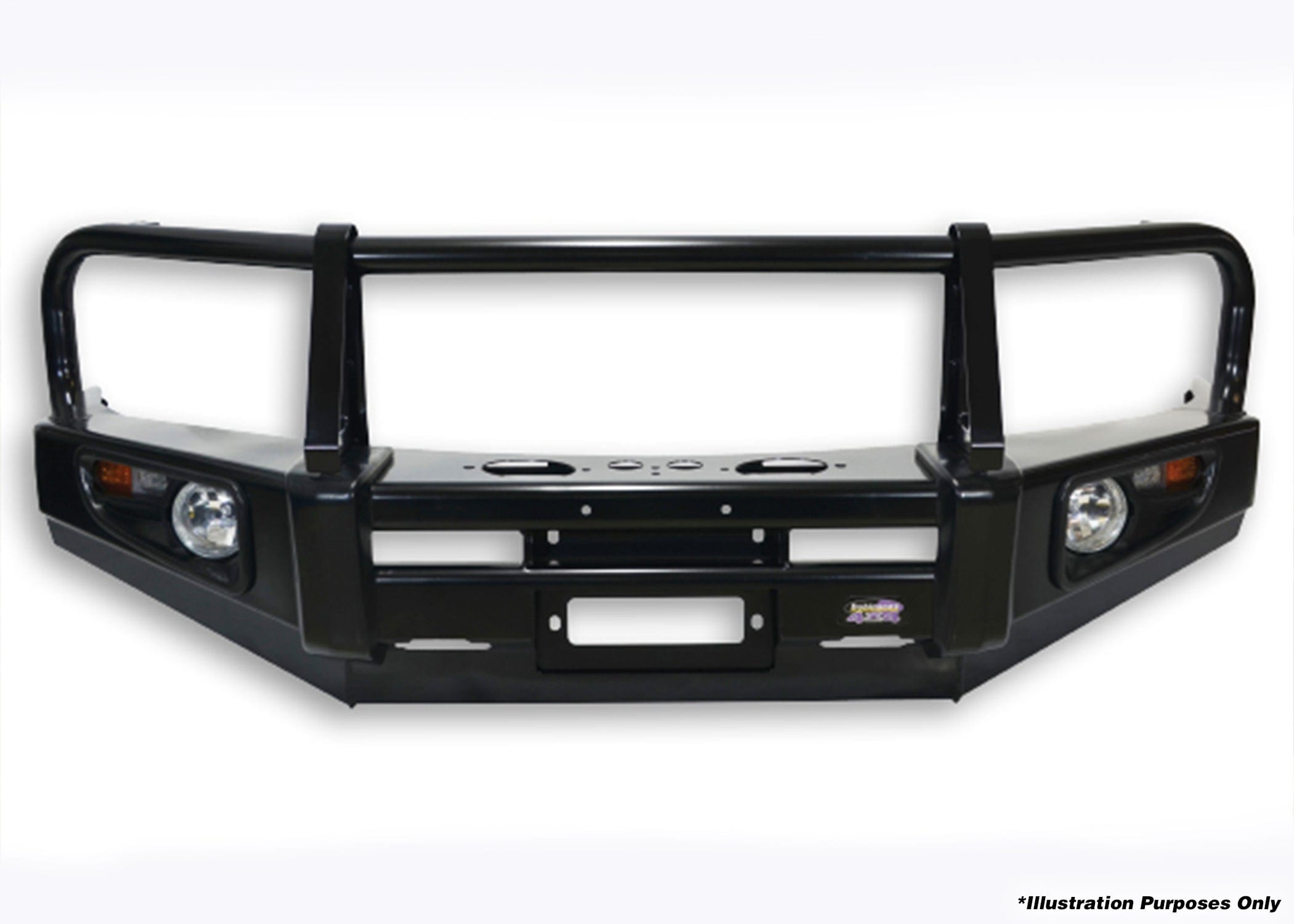 Dobinsons DOBINSONS BULL BAR BLACK DELUXE FOR TOYOTA HILUX REVO 2016-2018 - BU59-3706