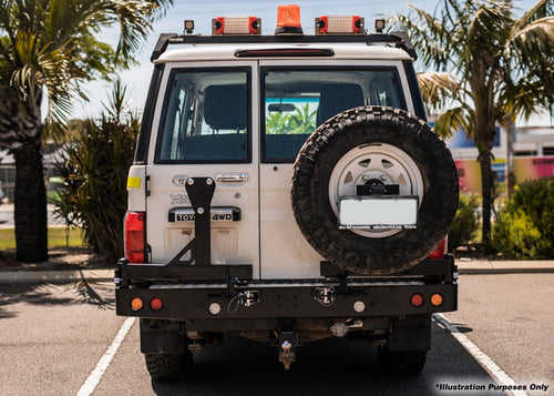 Dobinsons Dobinsons Rear Bumper With Swing Outs for Toyota Landcruiser 60 Series 1986+ Models (BW80-4132)