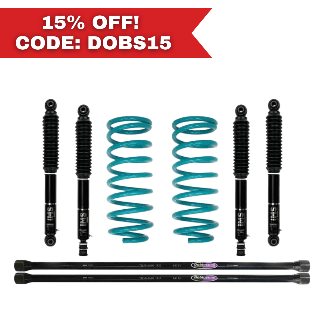 Dobinsons Full Suspension Kit Dobinsons IMS 1.5-2in Suspension Kit / 100 Series Land Cruiser + LX470