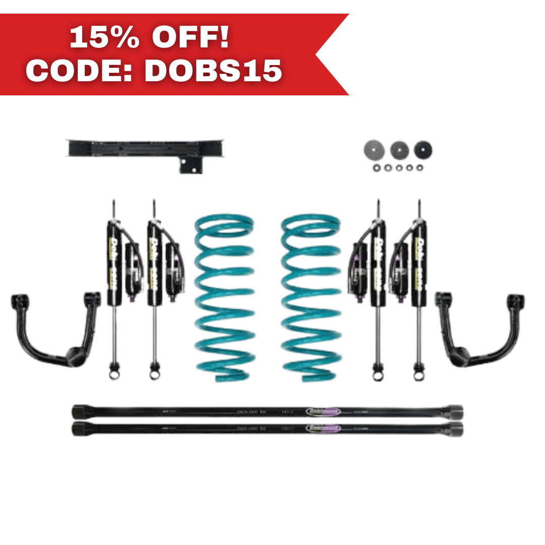 Dobinsons Full Suspension Kit Dobinsons MRR 2-2.5in Suspension Kit / 100 Series Land Cruiser + LX470