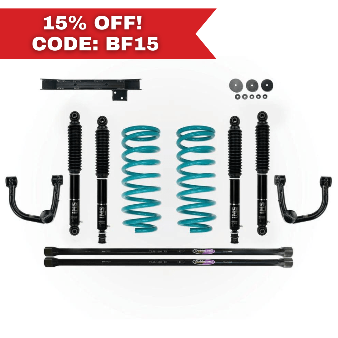 Dobinsons Suspension Dobinsons IMS 2-2.5in Suspension Kit / 100 Series Land Cruiser + Lx470