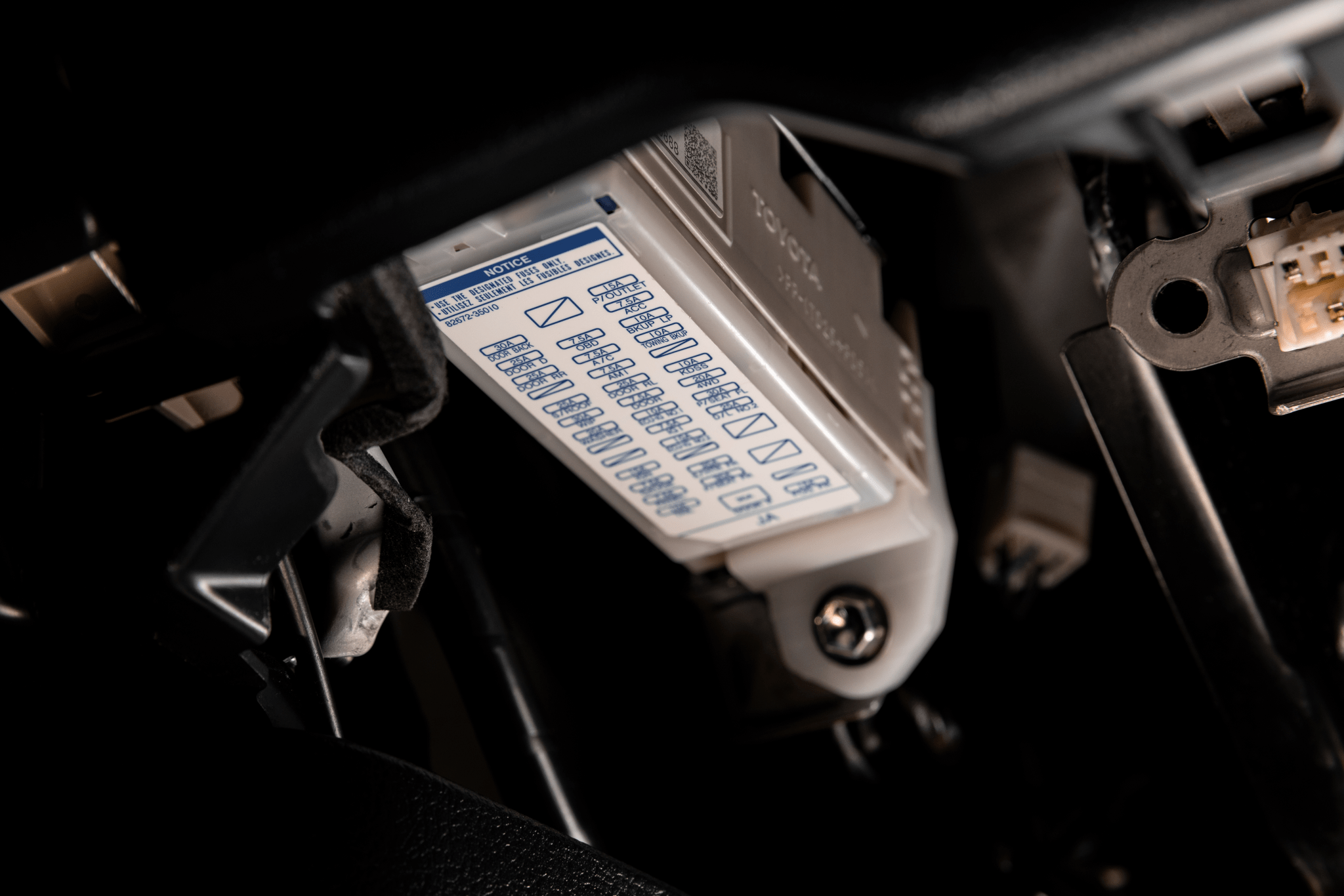 Dr KDSS Interior 2010-2024 4Runner Interior Fuse Box Cover