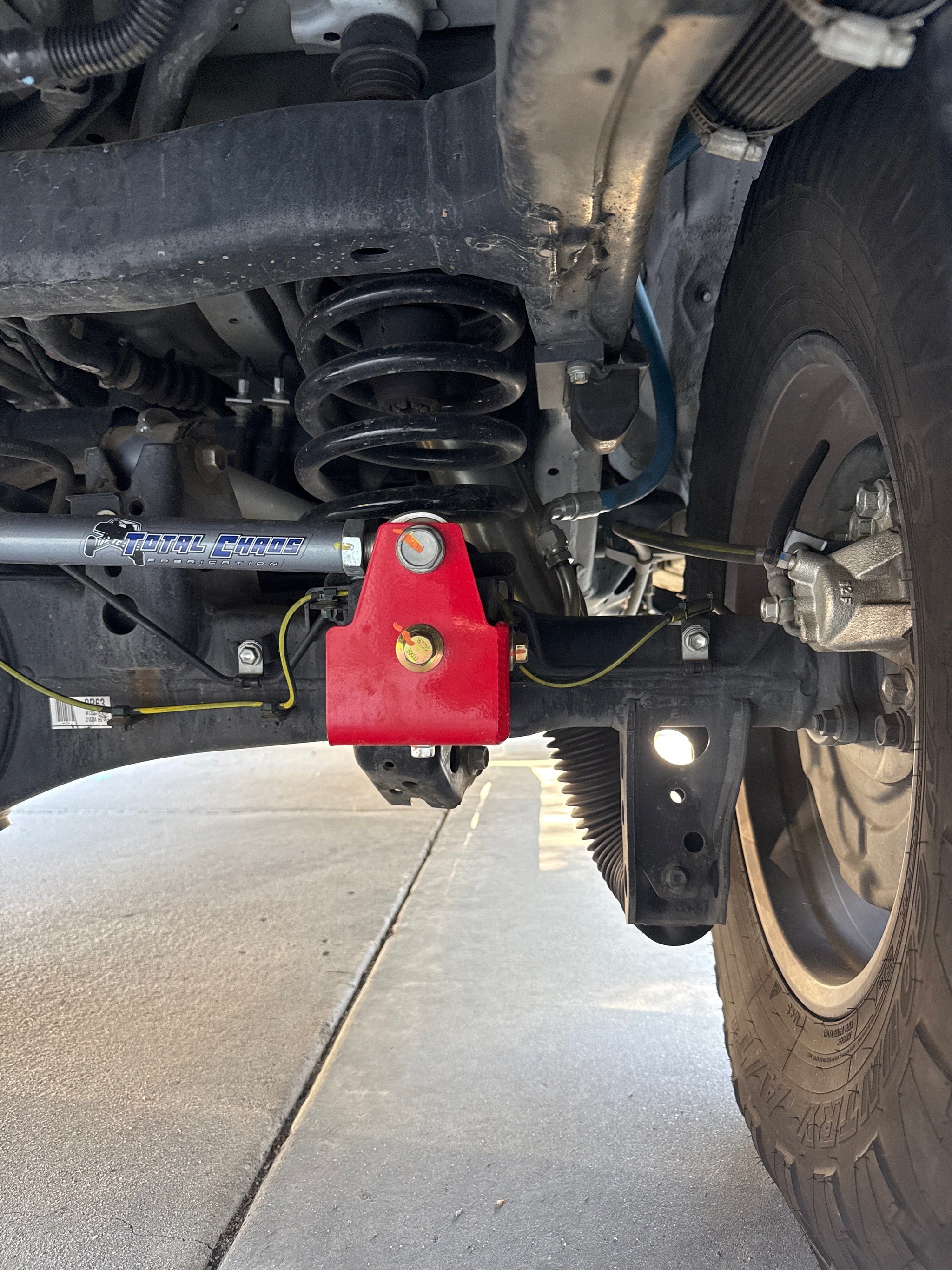 Dr KDSS Panhard/Track Bars and Correction Kits Red (Shorty) B.O.T.C.K - Bolt On TrackBar Correction kit Land Cruiser 200 series/ LX 570