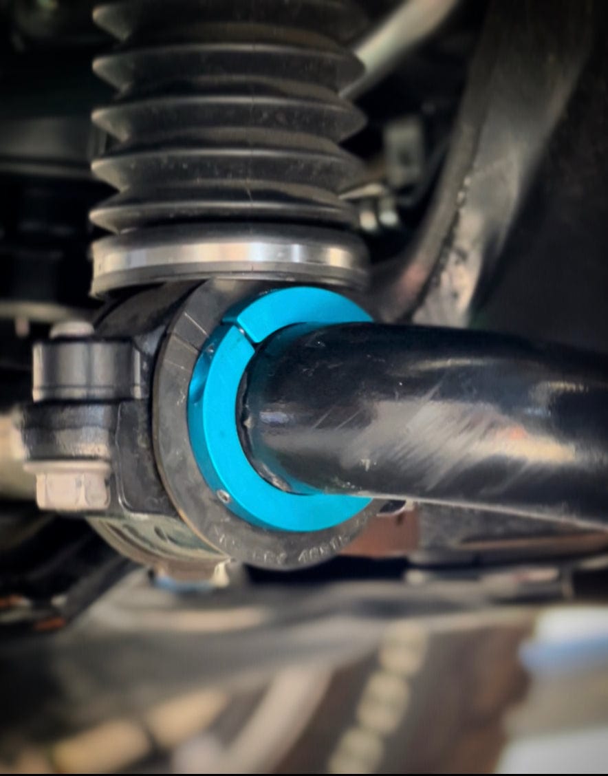 Dr KDSS Suspension Anodized King Blue KDSS Front Sway Bar Billet Clamps - 2010-2024 4Runner + 03-23 GX470/460