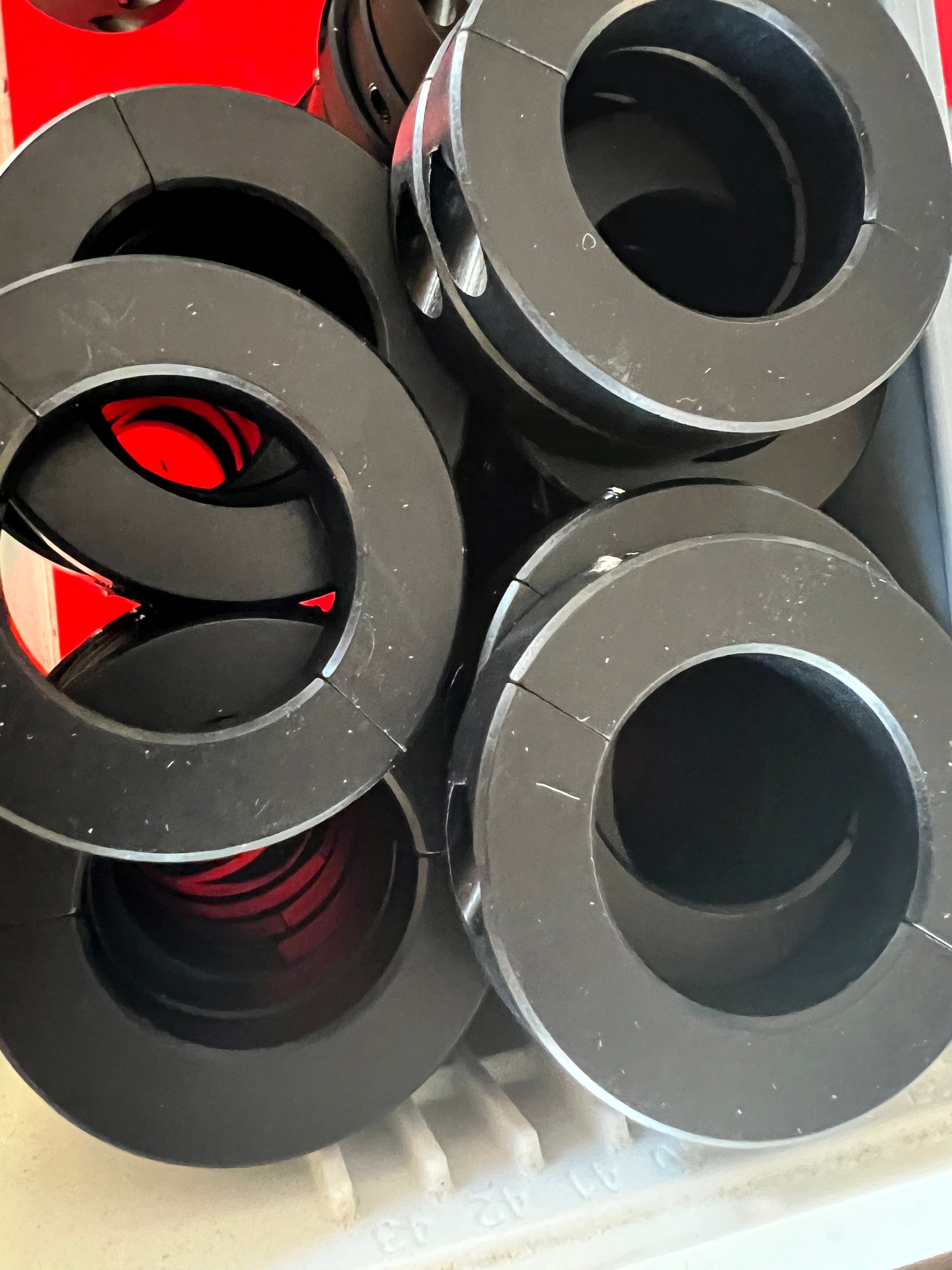 Dr KDSS Suspension Black anodized Rear KDSS Sway Bar Billet Clamps