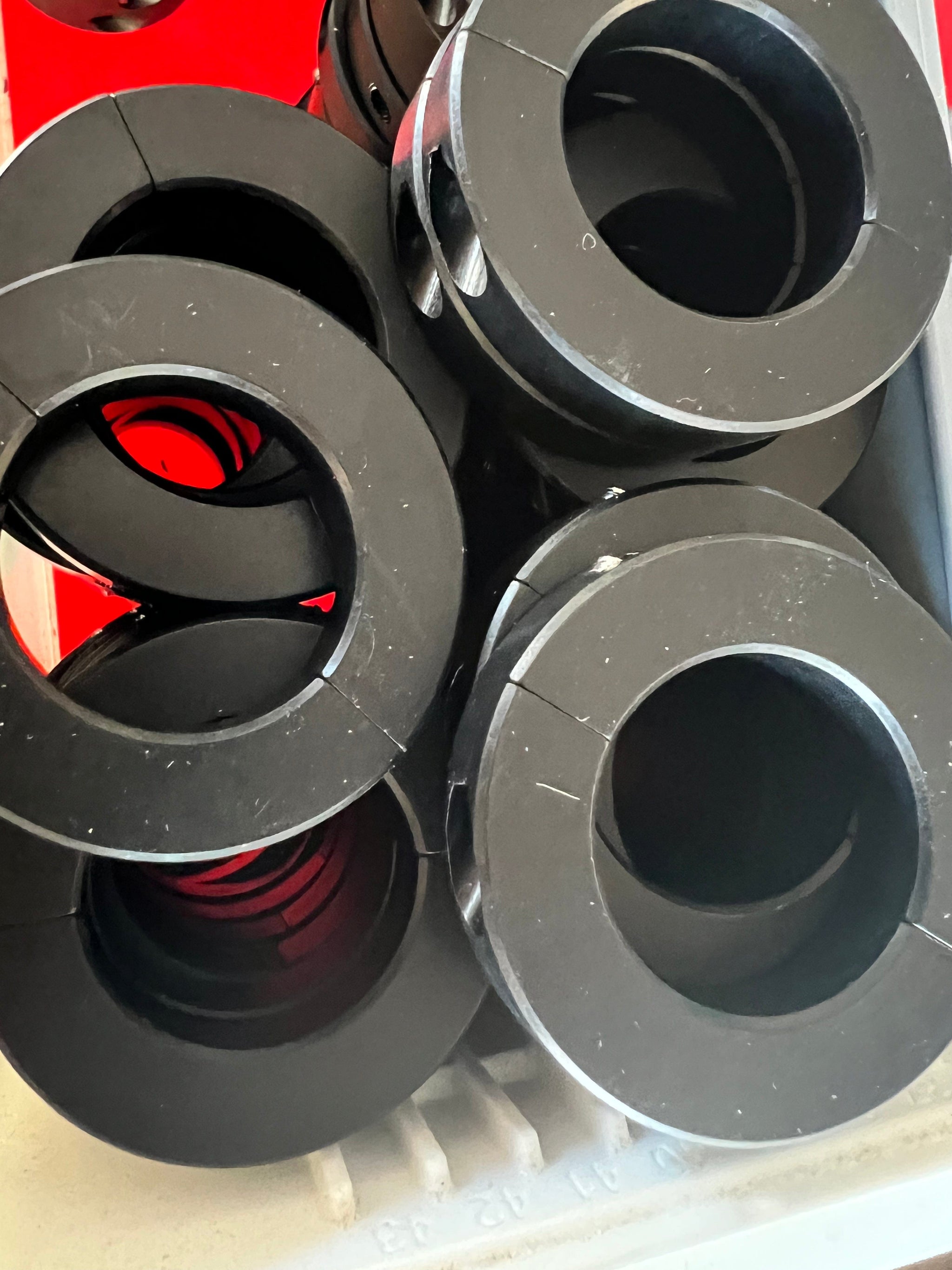 Dr KDSS Suspension Black anodized Rear KDSS Sway Bar Billet Clamps