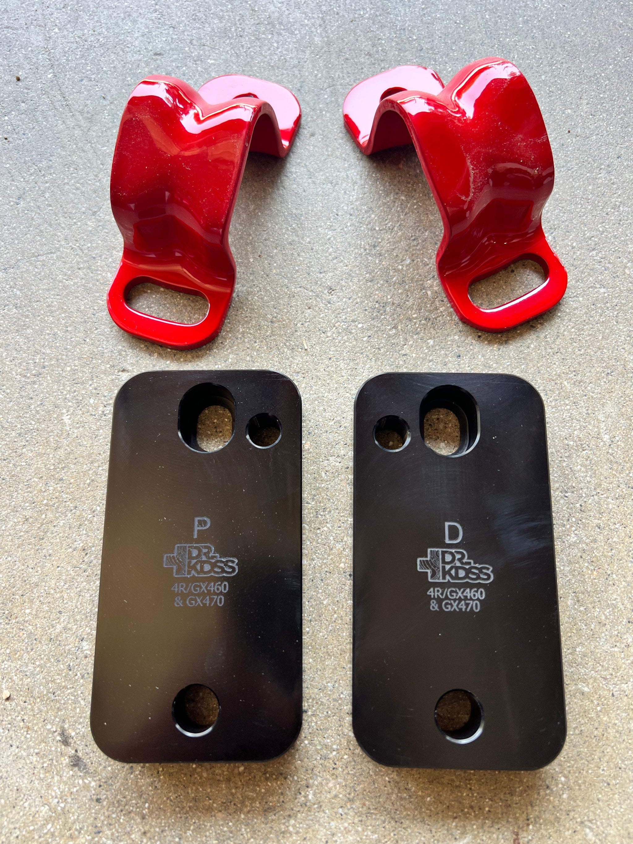 Dr KDSS Suspension Black ( gx470/460/4runner ) KDSS KDSS Front Sway Bar End Adapters / 03-23 GX470/460 + 2010-2024 4Runner