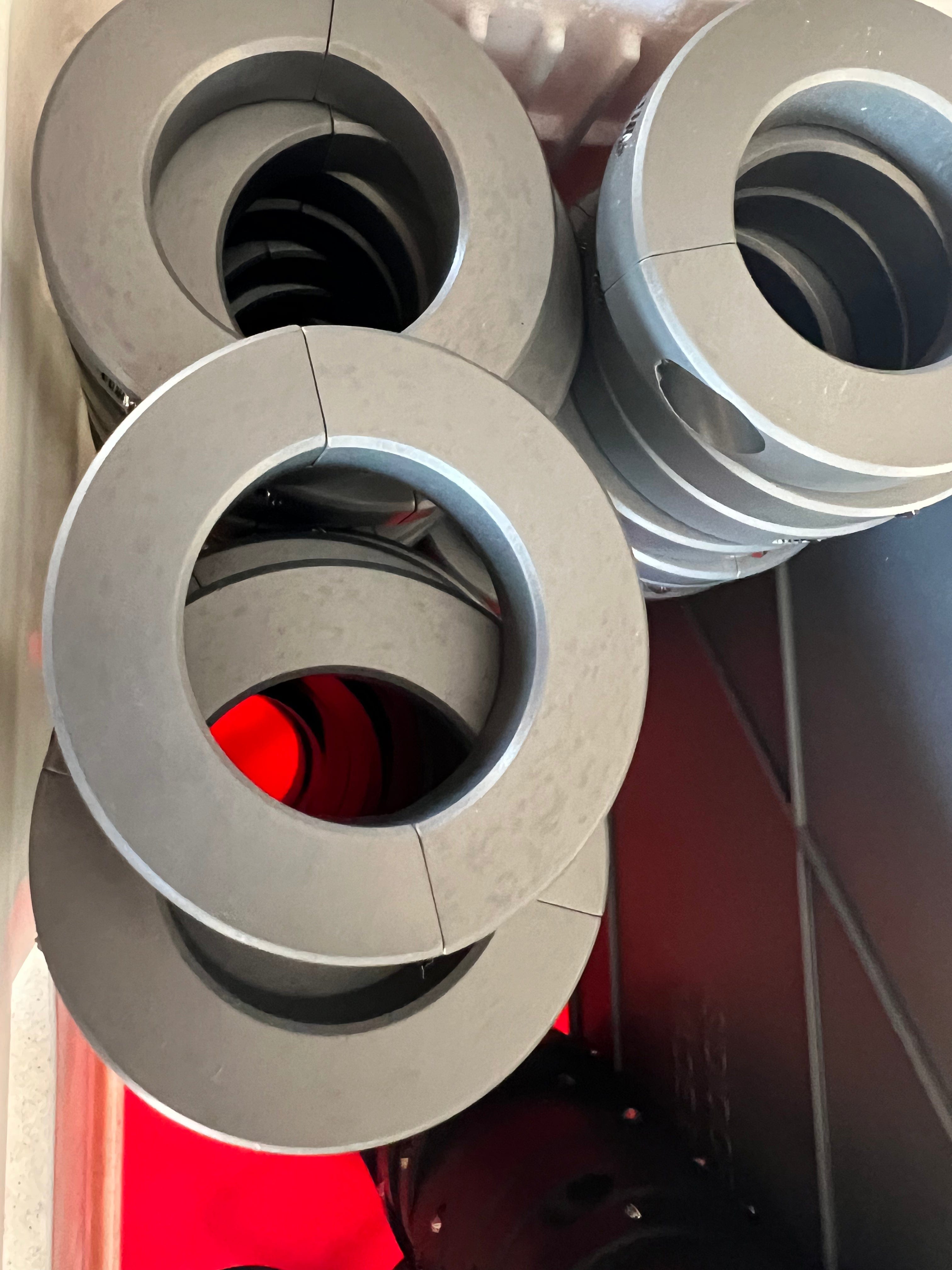 Dr KDSS Suspension Hard coat anodized ( dark gray) Rear KDSS Sway Bar Billet Clamps