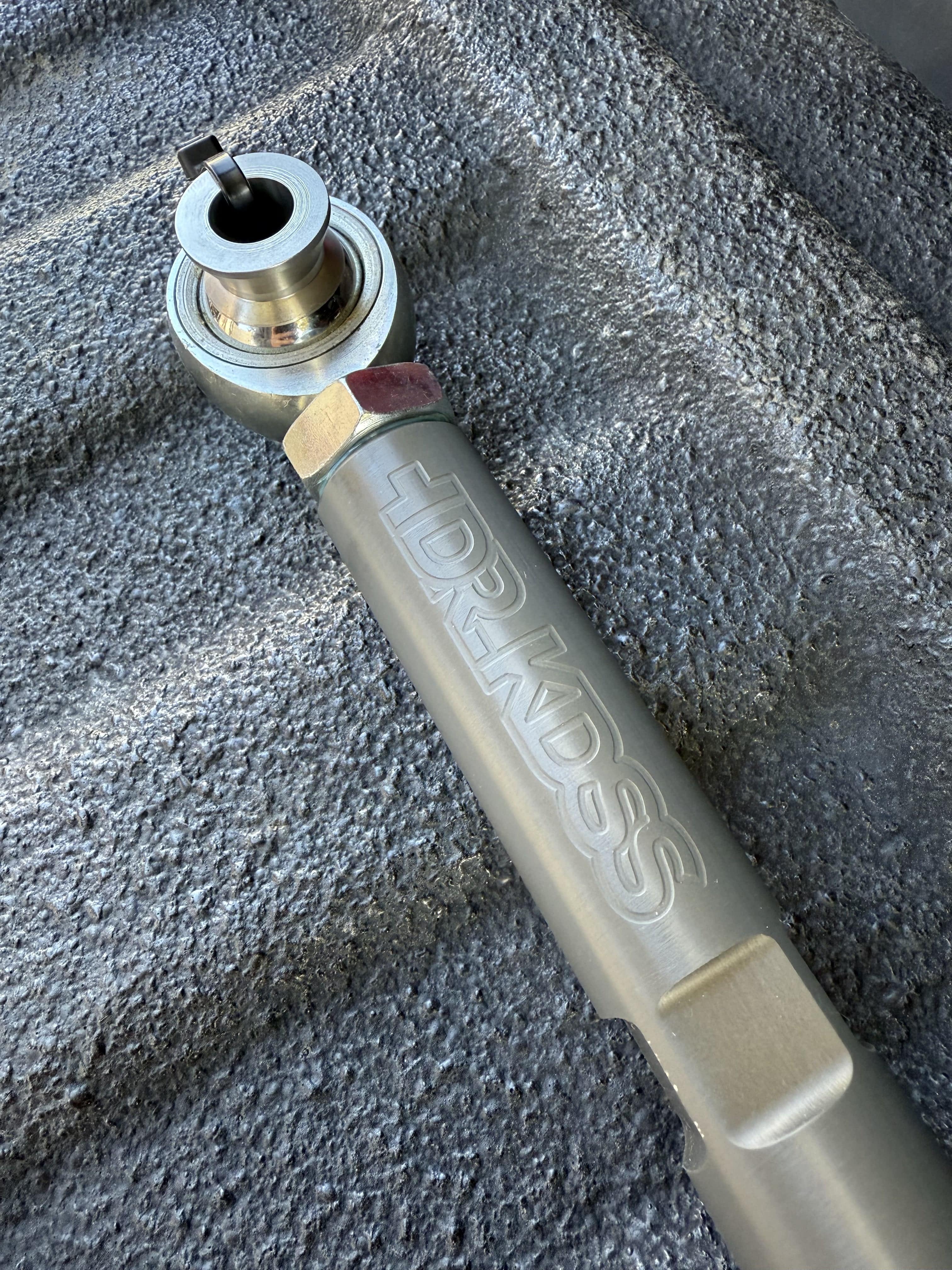 Dr KDSS Suspension Hard coat gray anodized(updated/engraved) Track/Panhard Bar - 2003-2024 4Runner, 03-23 GX470/460, 07-14 FJ Cruiser