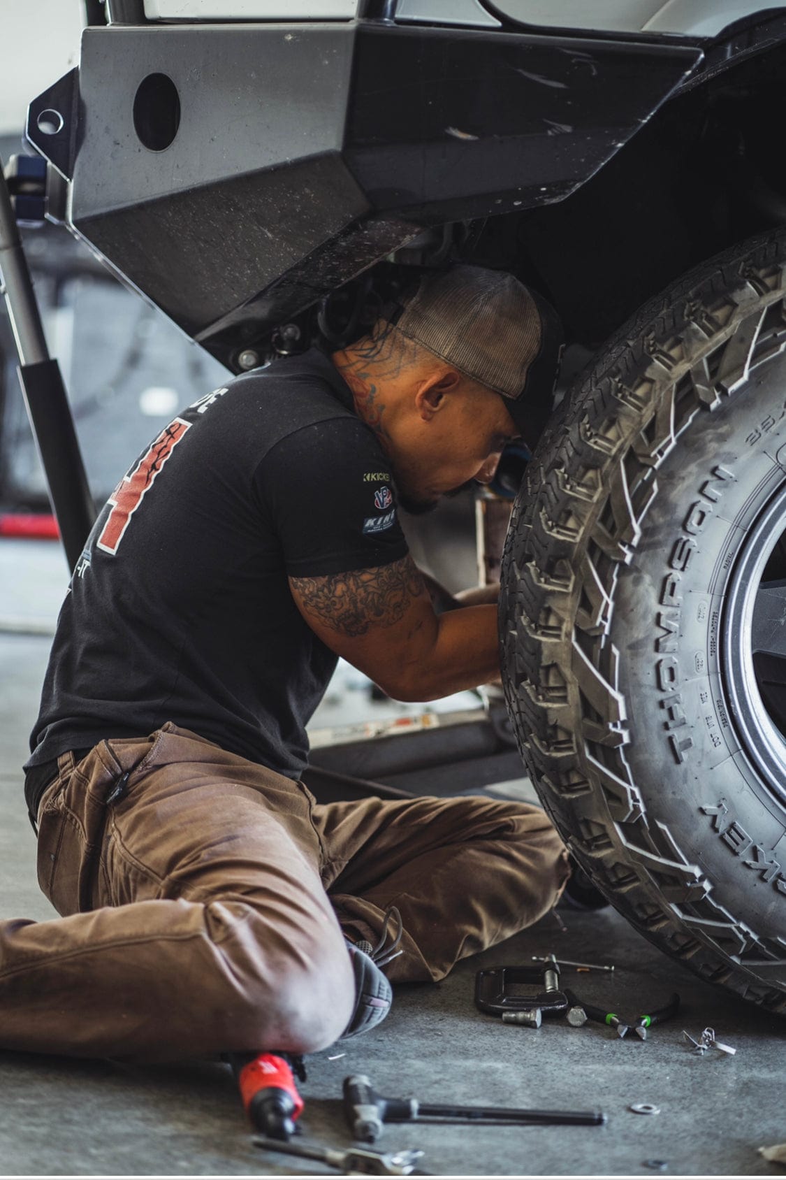 Dr KDSS Suspension KDSS Front Sway Bar Billet Clamps - 2010-2024 4Runner + 03-23 GX470/460