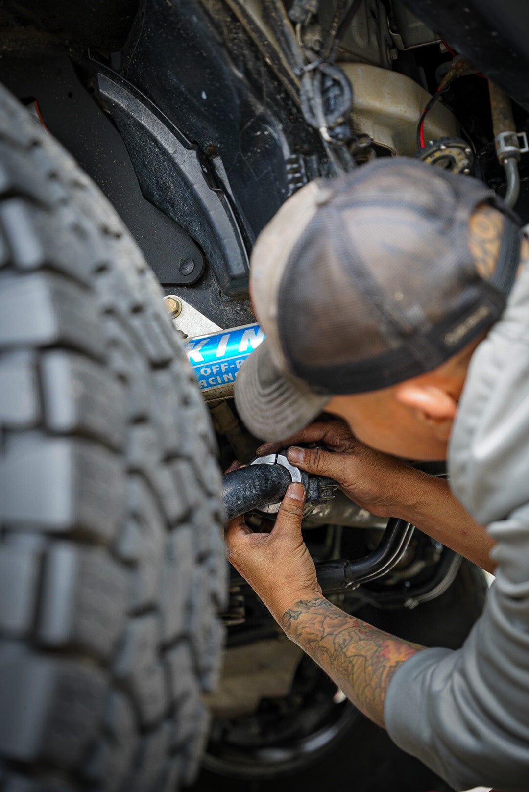 Dr KDSS Suspension KDSS Front Sway Bar Billet Clamps - 2010-2024 4Runner + 03-23 GX470/460