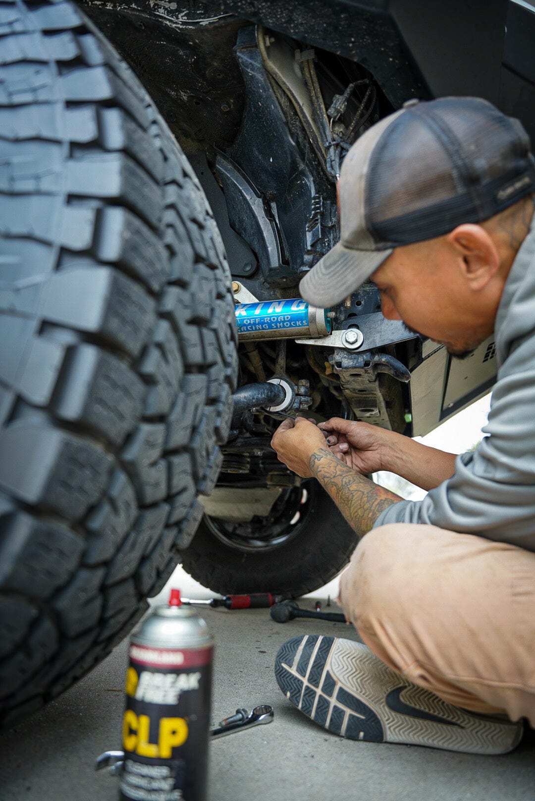 Dr KDSS Suspension KDSS Front Sway Bar Billet Clamps - 2010-2024 4Runner + 03-23 GX470/460