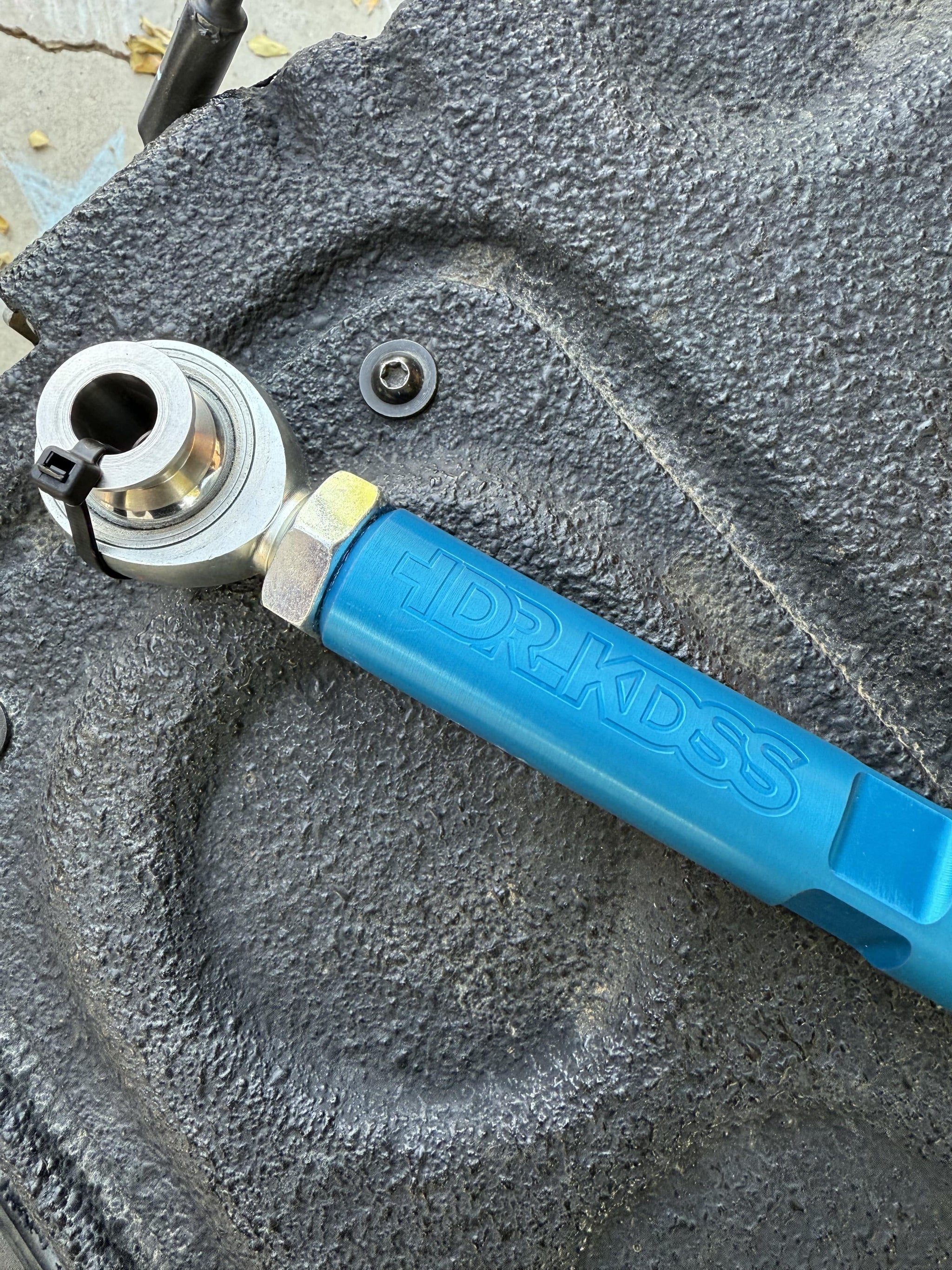 Dr KDSS Suspension King Blue anodized(updated/logo engraved Track/Panhard Bar - 2003-2024 4Runner, 03-23 GX470/460, 07-14 FJ Cruiser