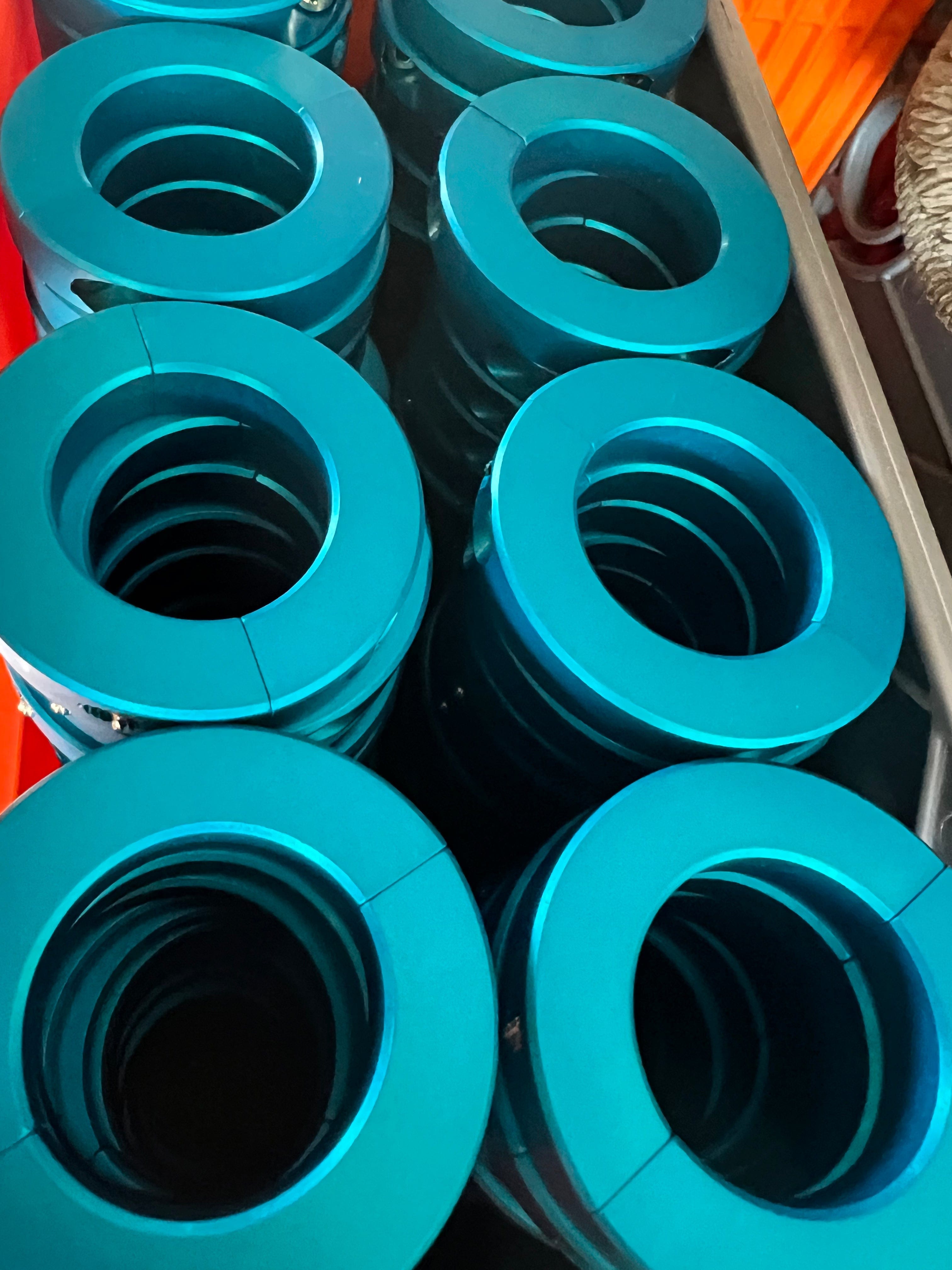 Dr KDSS Suspension King blue Rear KDSS Sway Bar Billet Clamps