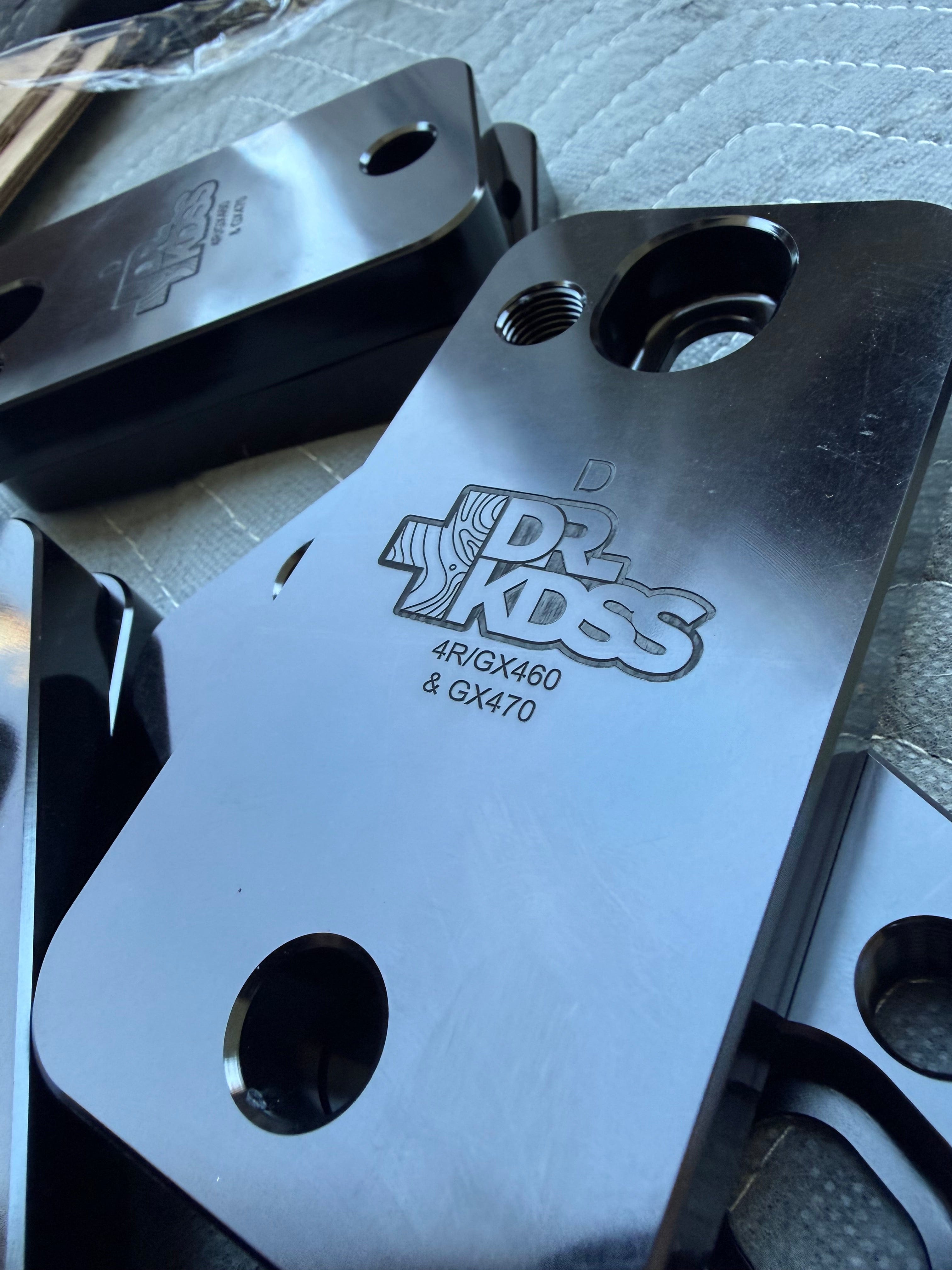 Dr KDSS Sway Bars + End Links Black ( gx470/460/4runner ) KDSS front sway bar end adapters