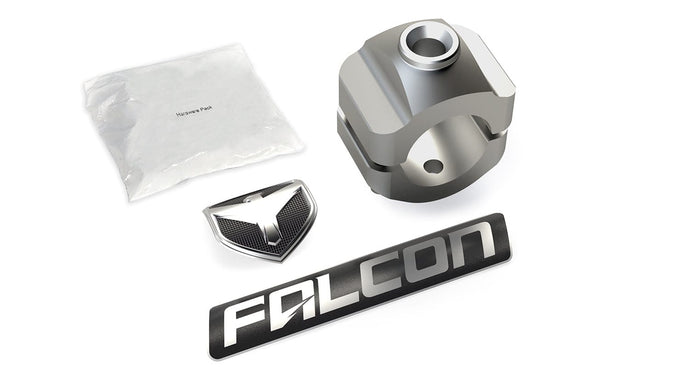Falcon Shocks 07-Up Jeep Wranlger JL/JK 20-Up Gladiator Steering Stabilizer Tie Rod Clamp Kit 1-5/8 Inch HD Nexus EF Falcon Shocks