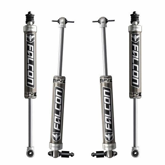 Falcon Shocks Suspension 07-18 Jeep Wrangler JK 2 Door SP2 2.1 Monotube Shock Kit 1.5-2.5 Inch Lift Falcon Shocks