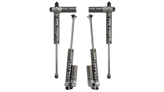 Falcon Shocks Suspension 07-18 Jeep Wrangler JK 2 Door SP2 3.1 Piggyback Shock Kit 3-4.5 Inch Lift Falcon Shocks