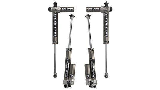 Falcon Shocks Suspension 07-18 Jeep Wrangler JK 2 Door SP2 3.1 Piggyback Shock Kit 5-6 Inch Lift Falcon Shocks