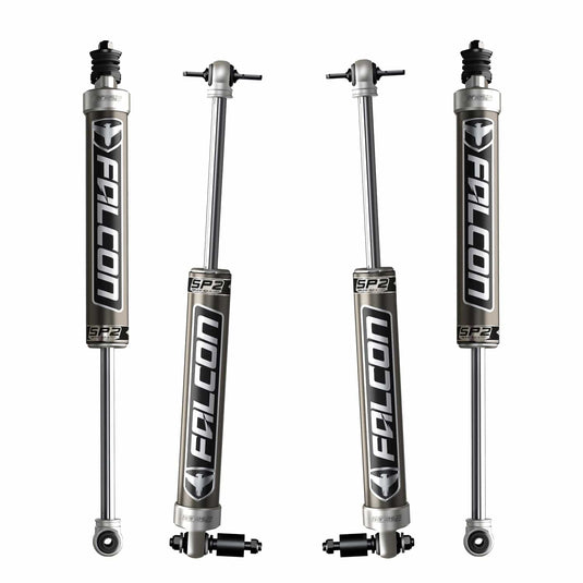 Falcon Shocks Suspension 07-18 Jeep Wrangler JK 4 Door SP2 2.1 Monotube Shock Kit 1.5-2.5 Inch Lift Falcon Shocks