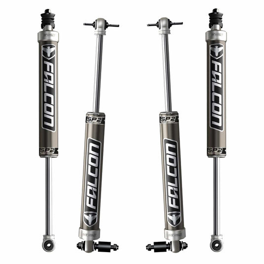 Falcon Shocks Suspension 07-18 Jeep Wrangler JK 4 Door SP2 2.1 Monotube Shock Kit 4-6 Inch Lift Falcon Shocks