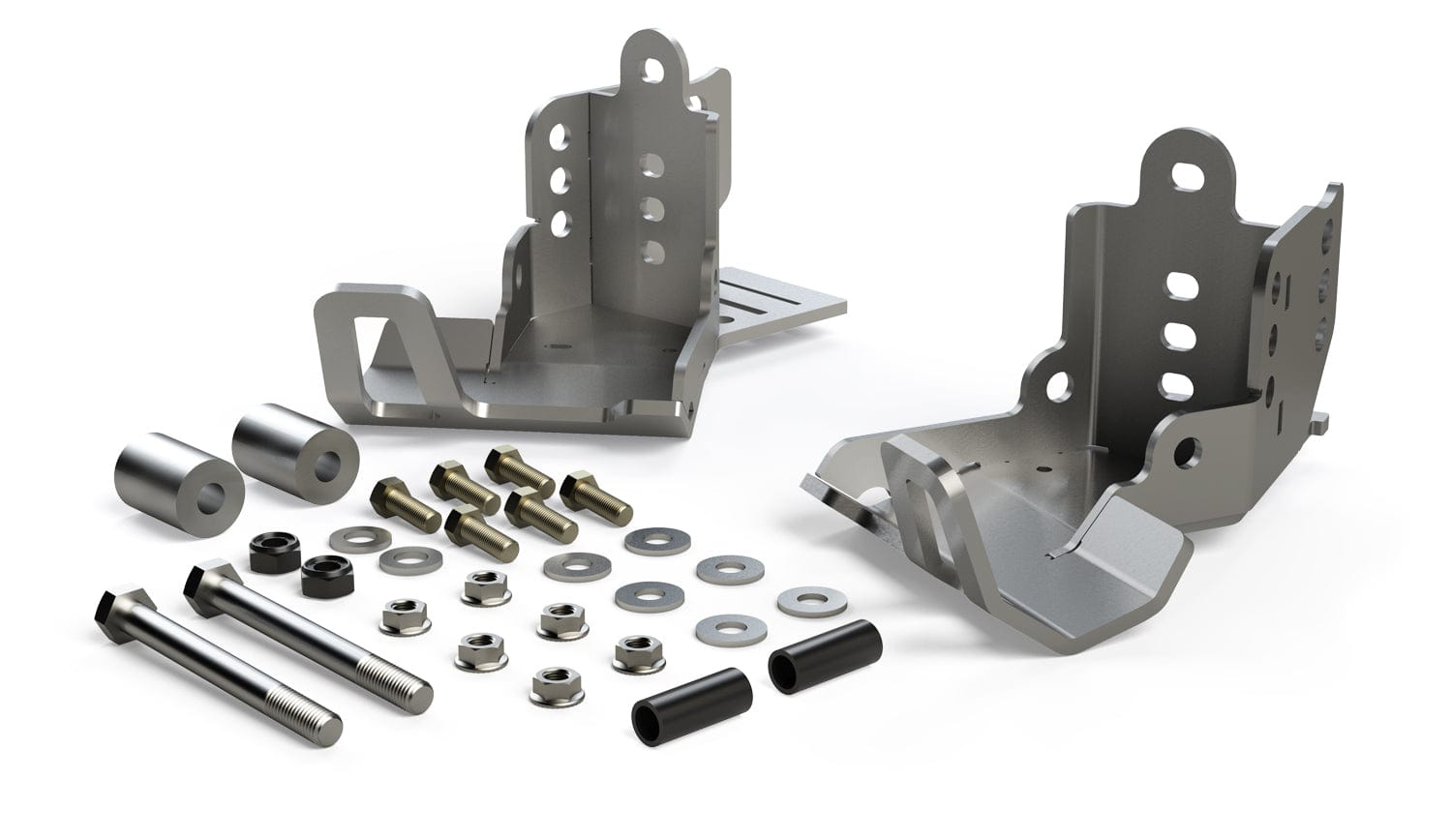 Falcon Shocks Suspension 07-18 Jeep Wrangler JK HD Shock Skid Plate Kit Rear Falcon Shocks