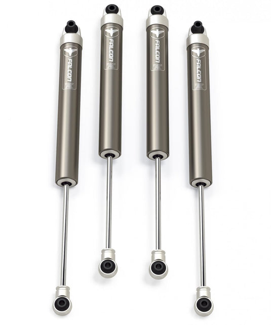 Falcon Shocks Suspension 18-Up Jeep Wrangler JL 1.1 Monotube Shock Kit 2-3.5 Inch Lift Falcon Shocks