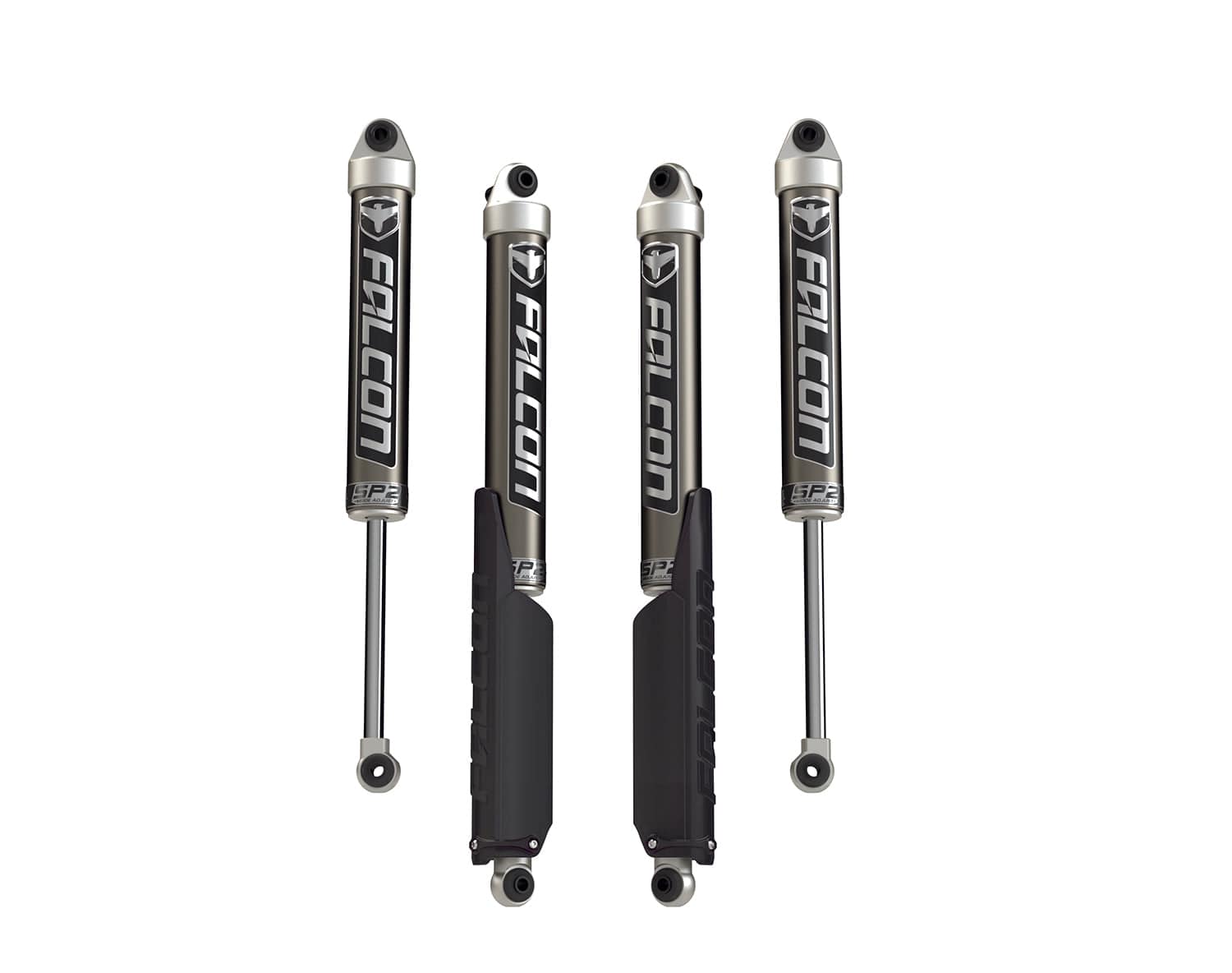 Falcon Shocks Suspension 18-Up Jeep Wrangler JL 2 Door SP2 2.1 Monotube Shock Kit 2-3.5 Inch Lift Falcon Shocks