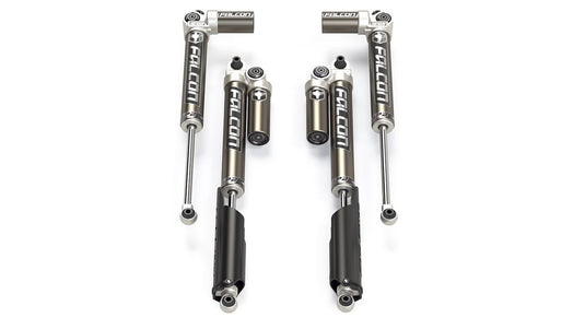 Falcon Shocks Suspension 18-Up Jeep Wrangler JL EcoDiesel/4xe/392 SP2 3.1 Piggyback Shock Kit 2-4.5 Inch Lift Falcon Shocks