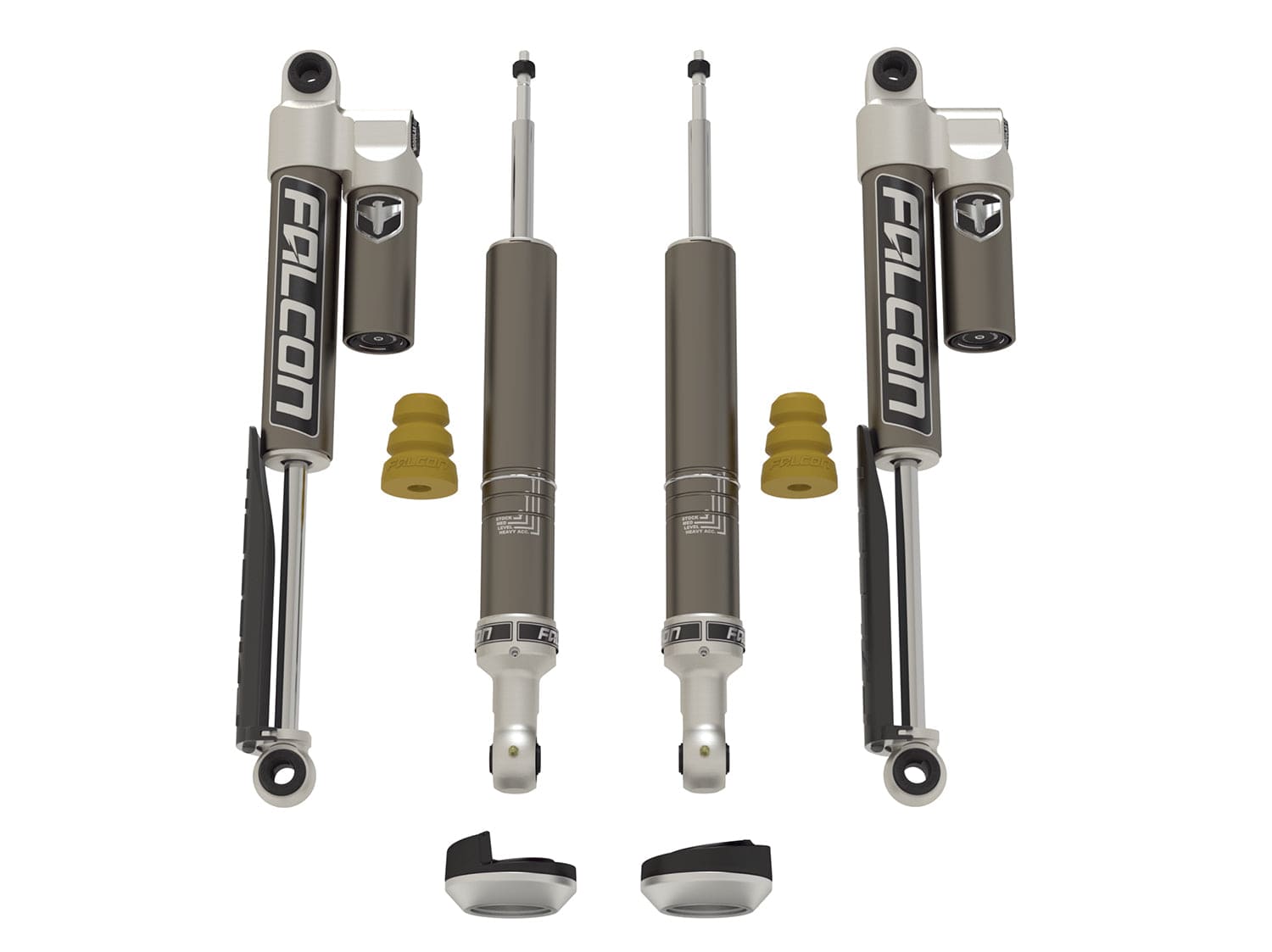 Falcon Shocks Suspension 2004-14 Toyota Hilux 2.25 Inch Sport Shock Leveling System Falcon Shocks