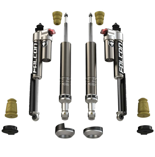Falcon Shocks Suspension 2005-2023 Toyota Tacoma 2.25 Inch Sport Tow/Haul Shock Leveling System Falcon Shocks