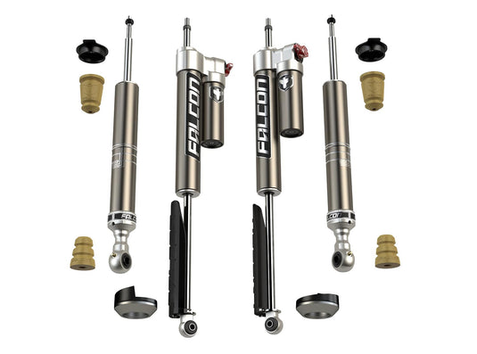 Falcon Shocks Suspension 2007-2021 Toyota Tundra 2.25 Inch Sport Tow/Haul Shock Leveling System Falcon Shocks