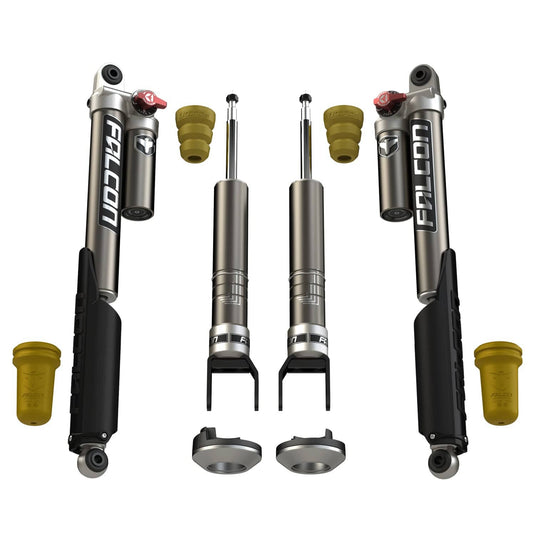 Falcon Shocks Suspension 2009+ Dodge/Ram 1500/Classic 2.25 Inch Sport Tow/Haul Shock Leveling System Falcon Shocks