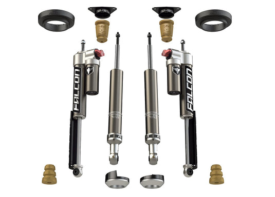 Falcon Shocks Suspension 2010-2024 Toyota 4Runner No TRD Pro 2.0 Inch Sport Tow/Haul Shock & Spacer Lift System Falcon Shocks