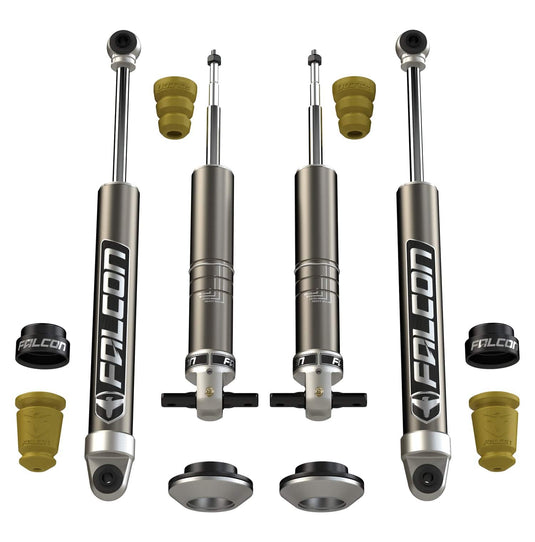 Falcon Shocks Suspension 2014-18 Silverado/Sierra 1500 2.25 Inch Sport Shock Leveling System Falcon Shocks