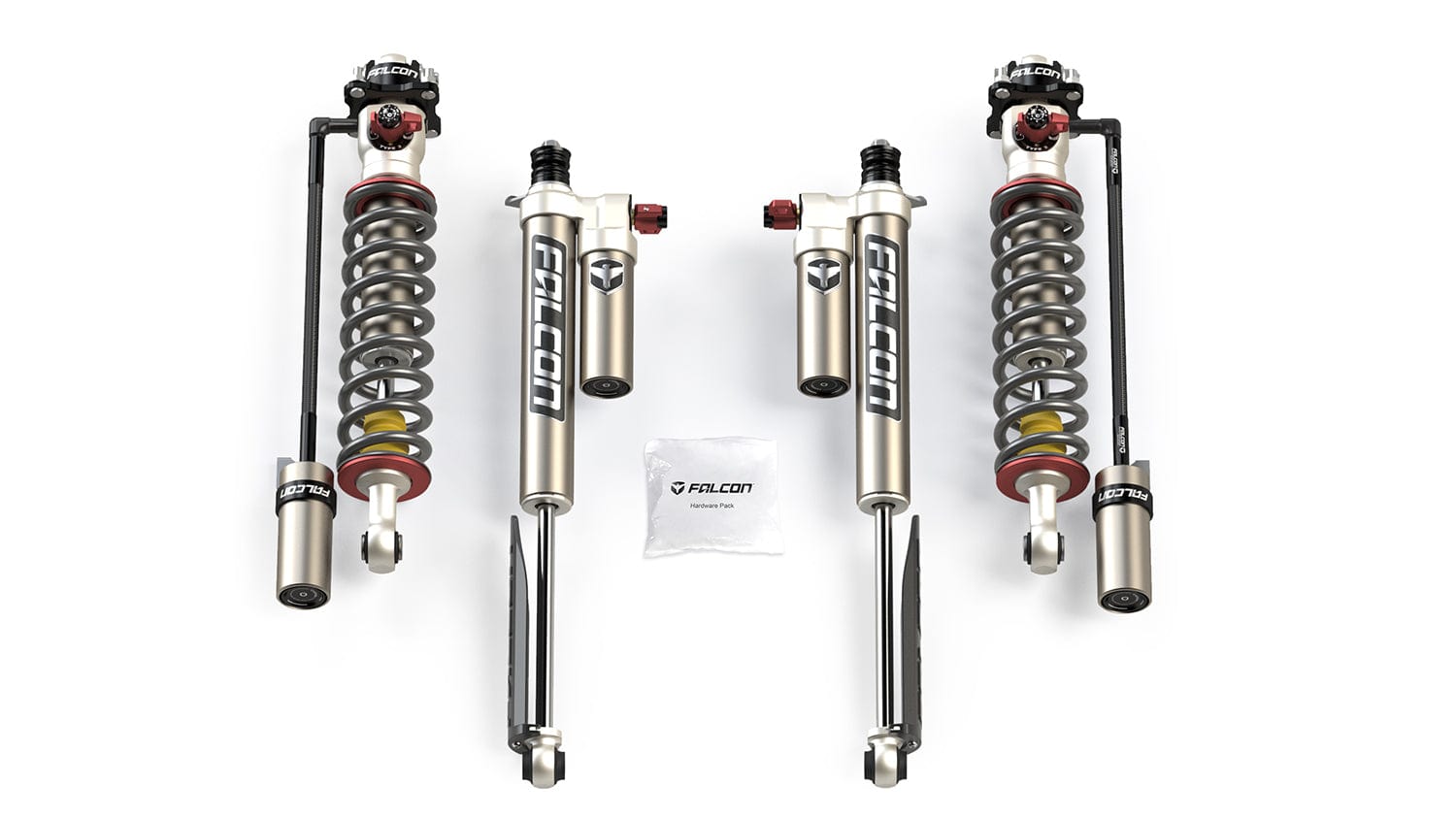 Falcon Shocks Suspension 2022+ Toyota Tundra Max Performance 3.3 Complete Leveling System Falcon Shocks