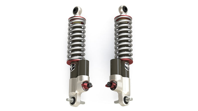 Falcon Shocks Suspension Bronco 6G 3.3 Series Fast Adjust Front Coilover Pair 37 Inch Tires Falcon Shocks