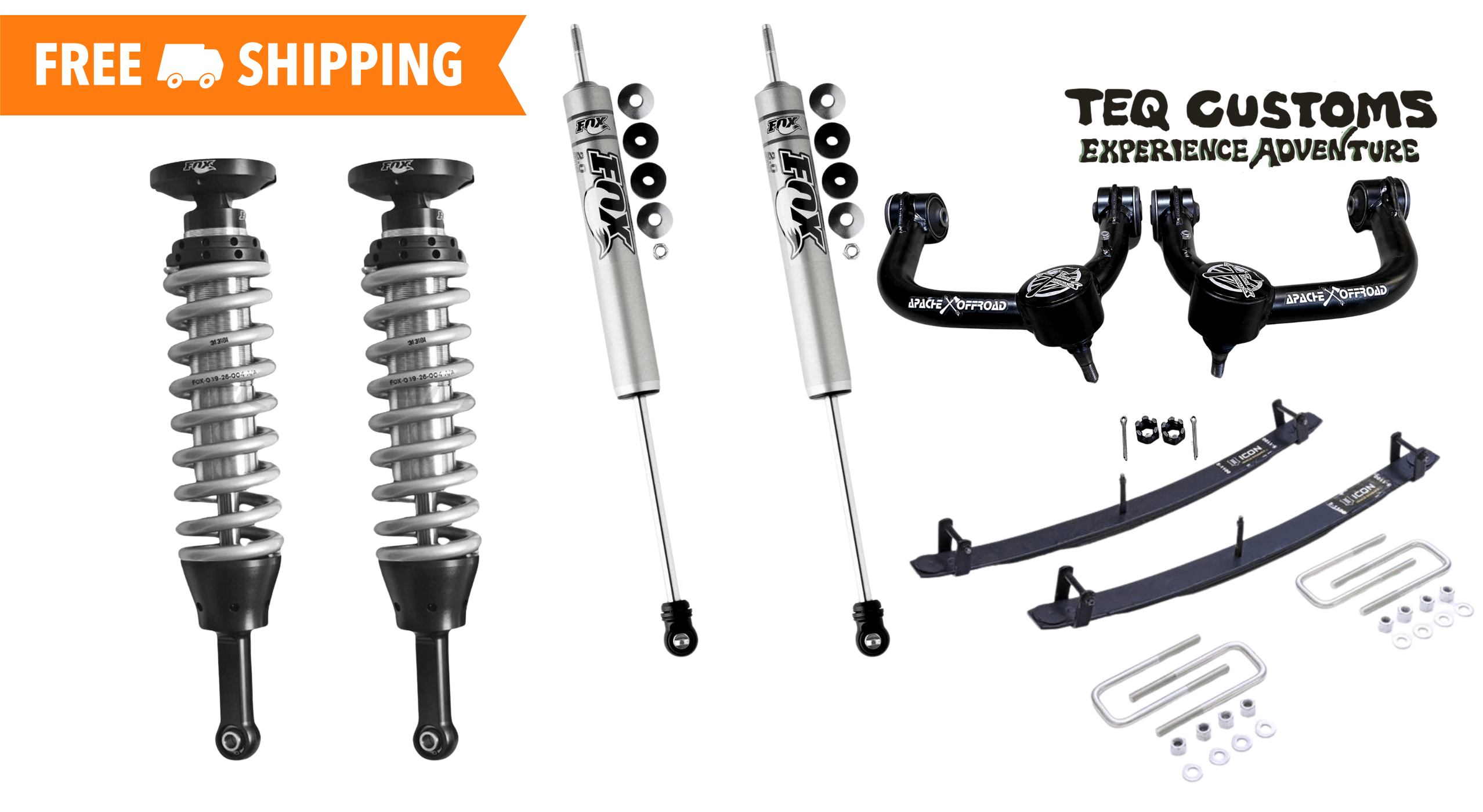 FOX Suspension FOX 2.5 Suspension Kit - Stage 1 / 05-23 Tacoma