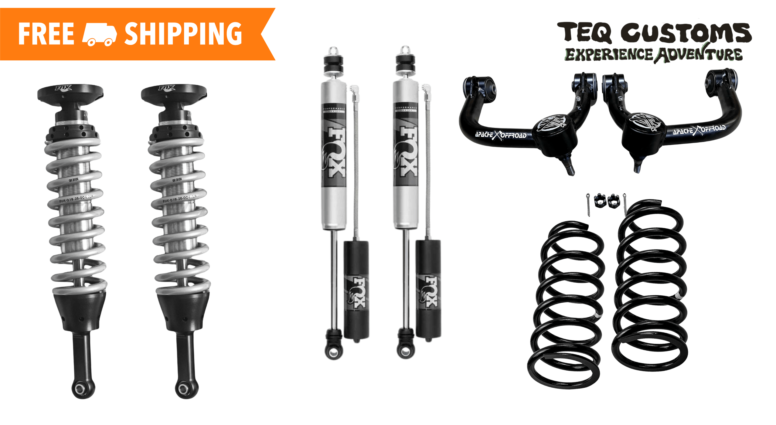 FOX Suspension FOX 2.5 Suspension Kit - Stage 2 / 03-09 4Runner, GX470, 07-09 FJ Cruiser